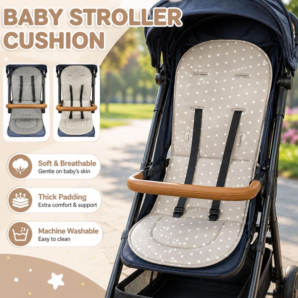 Infant Car Seat Cover - Cuscino per passeggino e copricintura universale,
