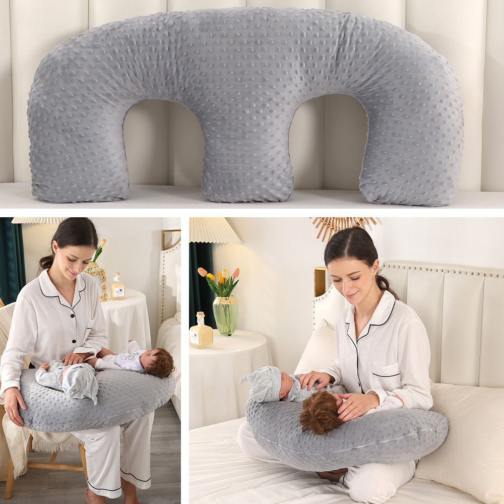 Nursing Pillow Breastfeeding - Cuscino Multifunzionale per Allattamento Neonati, Cuscino