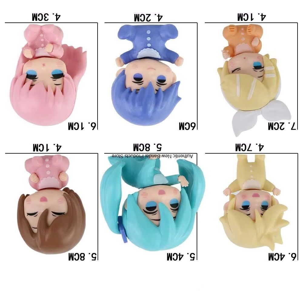 Baby Q Products - Set di 6 Pezzi Anime Hatsune